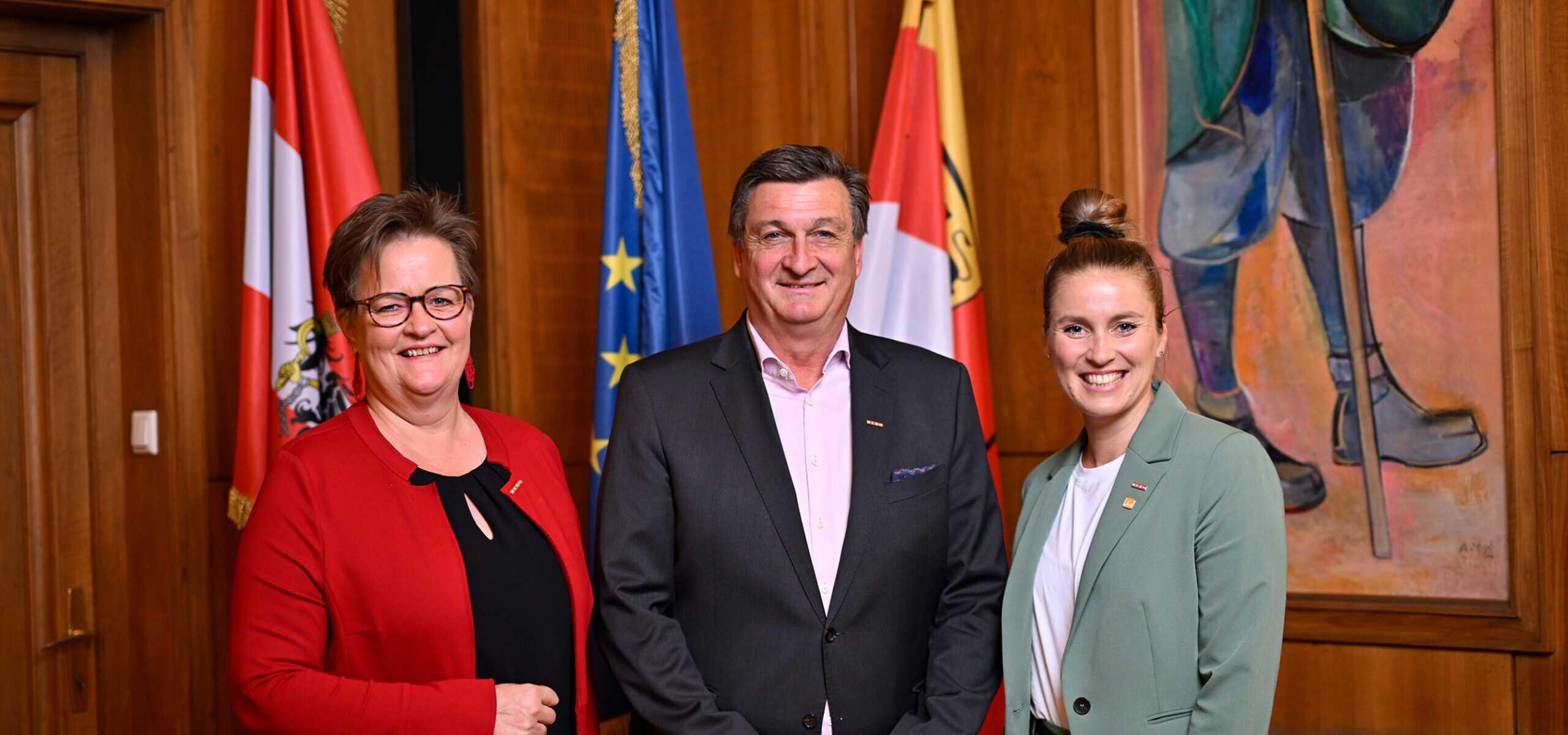 Astrid Legner, Jürgen Mandl, Nika Basic / Foto: Helge Bauer