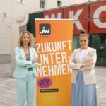 Eva Wutte und Nika Basic / Foto: Junge Wirtschaft / Peter Just