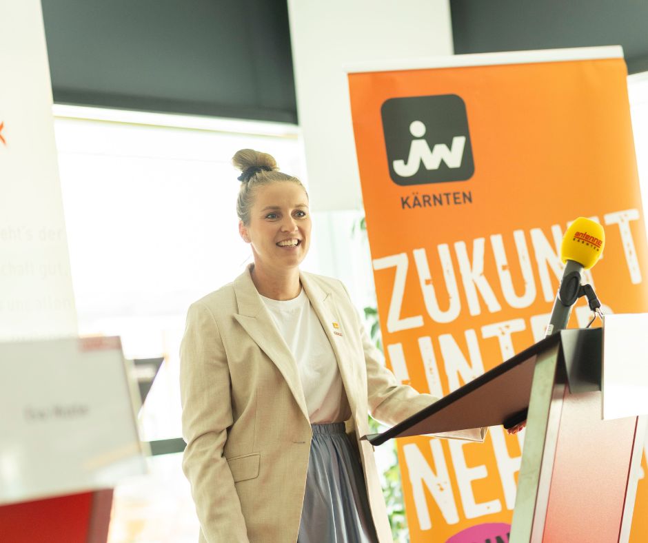WK Vizepräsidentin Nika Basic / Foto: Junge Wirtschaft / Peter Just