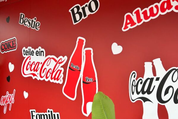 Coca Cola Fotowand