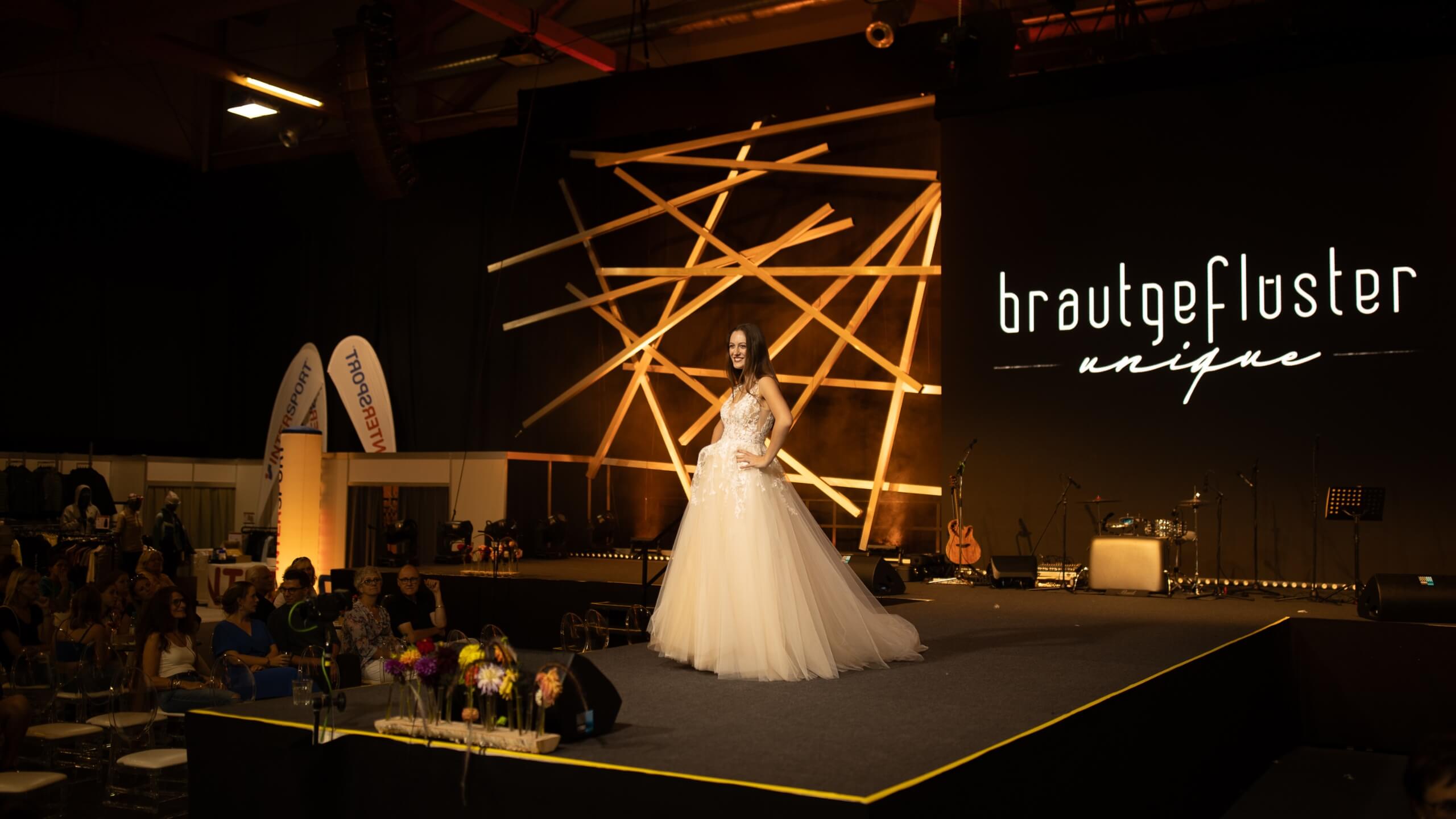 UNIKAT bei einer Fashionshow-Produktion