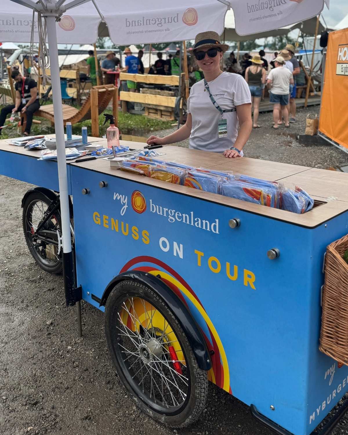 UNIKAT Promotionteam bei Genuss on Tour im Burgenland