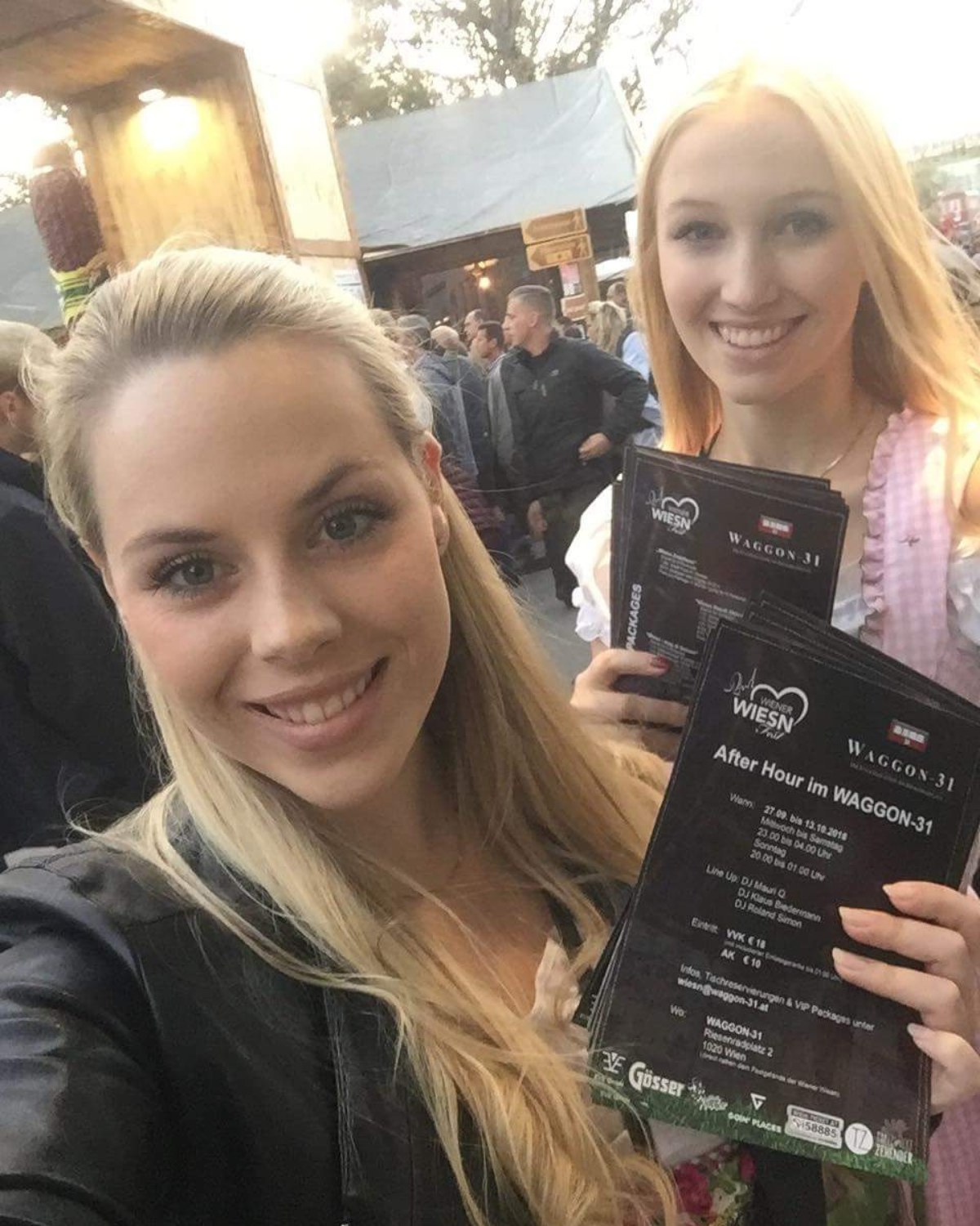UNIKAT Promotionteam bei der Wiener Wiesn