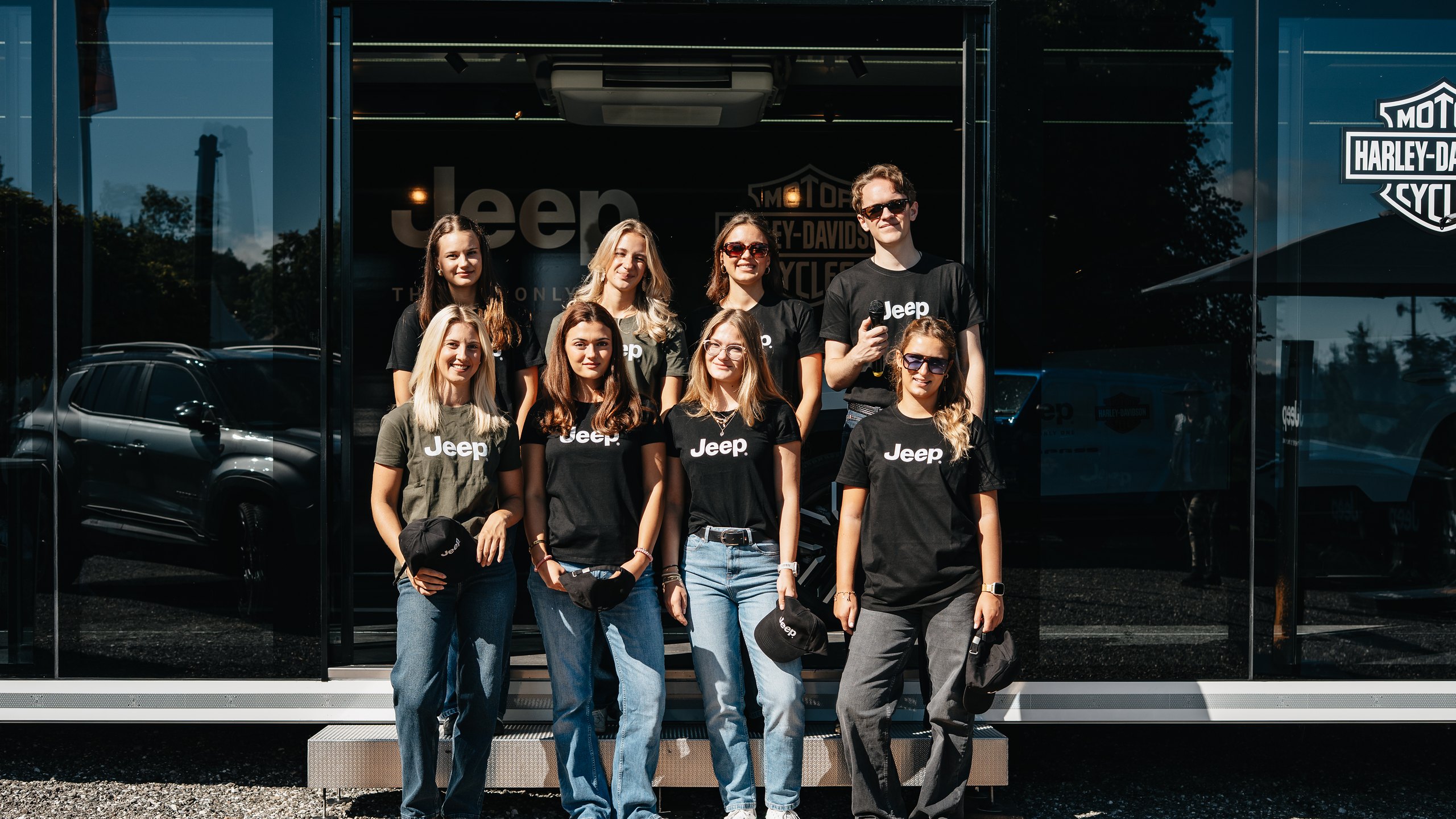 UNIKAT Team beim Harley-Davidson Einsatz